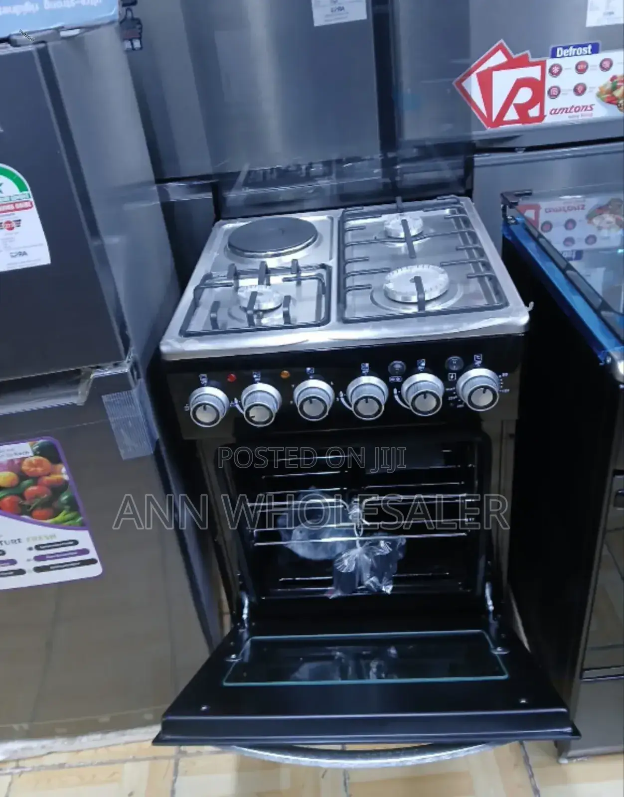 Auto-Ignition - New -Sarahtech 3+1cooker