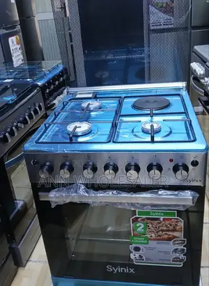 Syinix 3gas +1electric Standing Cooker With Gas Sensor