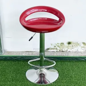 Office Stools: Round Multi-Color Plastic Lifting Bar Chair