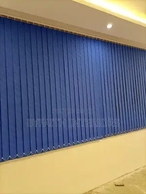 Navy Blue Office Blinds