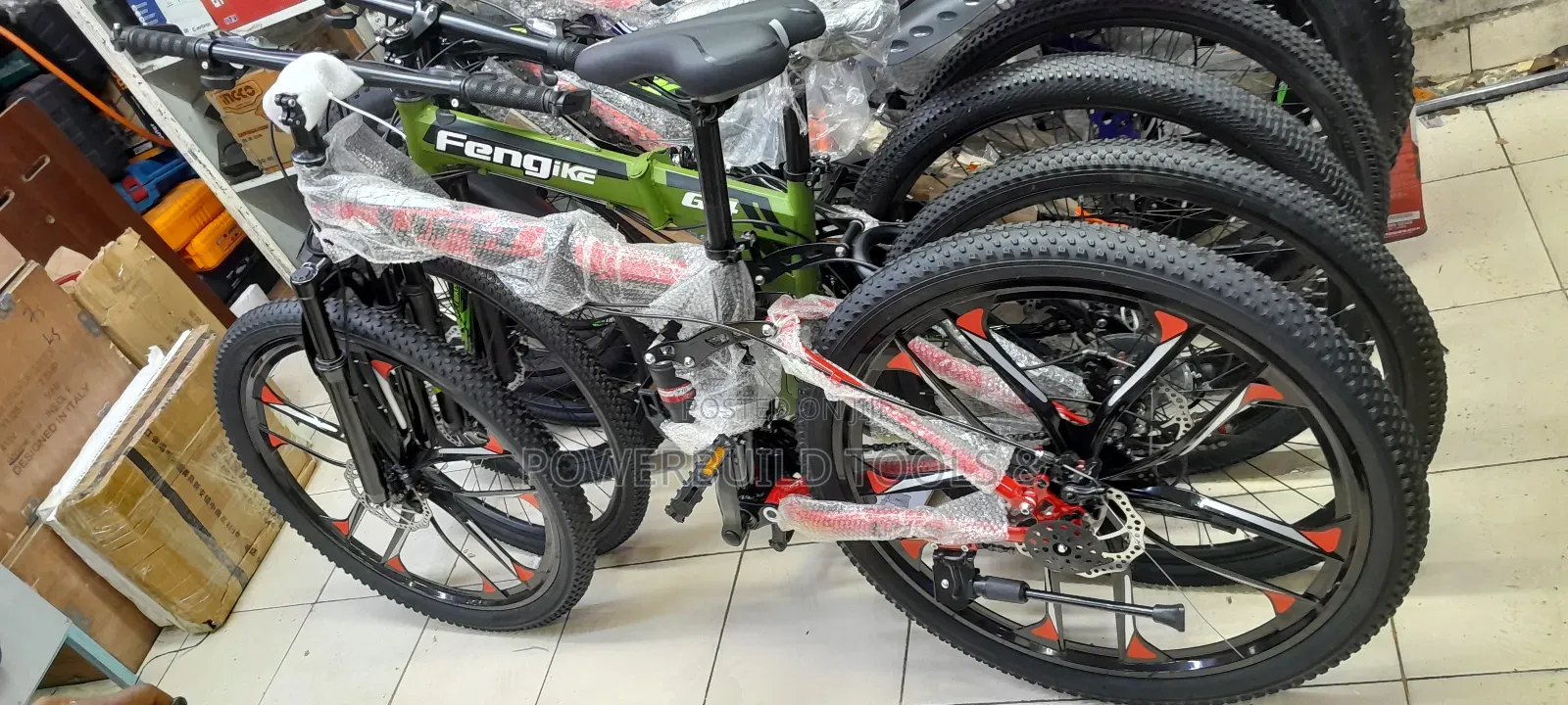 Kajia Foldable Bike Size 26 With Chrome Tyres Fully Geared