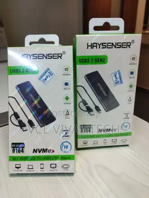 Haysenser Usb 3.1 Type-C to M.2 Casing Enclosure 107a