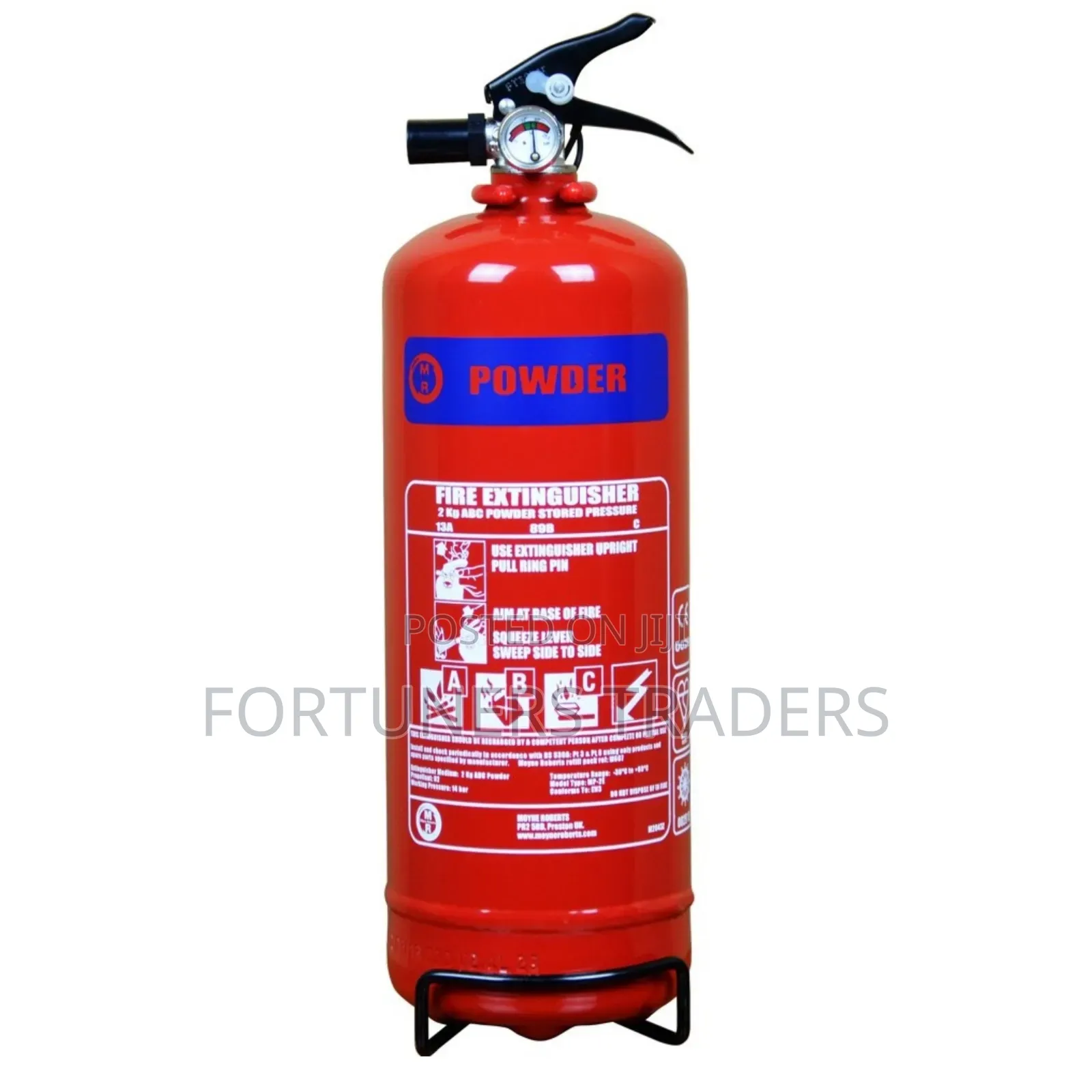 Fire Extinguisher Dry Powder 2kg.