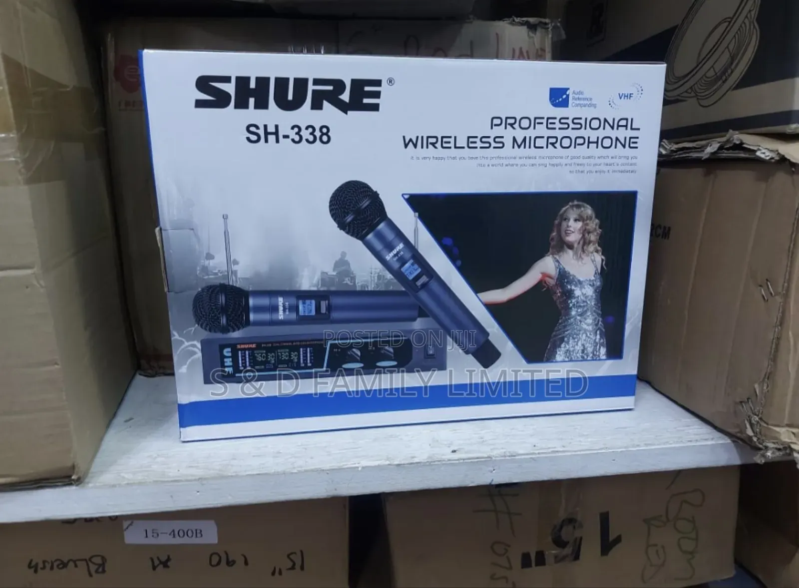 Shure Sh-338 Wireless Microphone