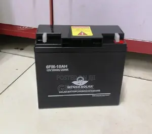 Slashed Price 
Ups 12v 18ah Solar Battery Black