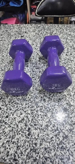 3kg Vinyl Dumbbells Pair