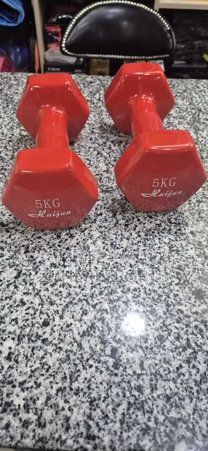 5kg Vinly Aerobic Dumbbells Pair