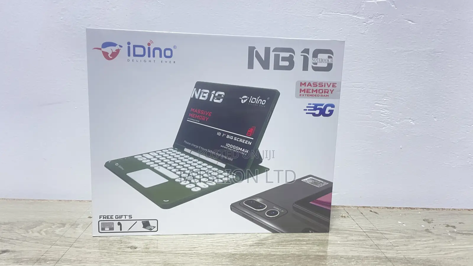 New Idino Notebook 10 512 GB Black
