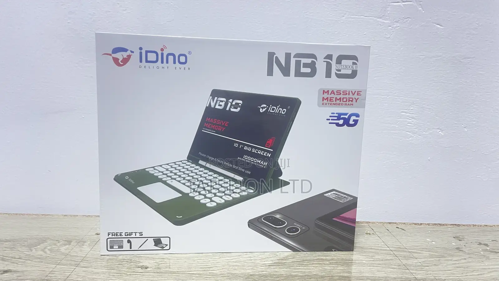 New Idino Notebook 10 512 GB Black