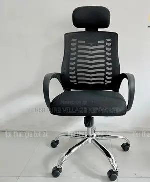 Office Chair: High-Performance Ergonomic Headrest Chair