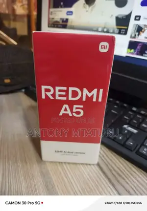 New Xiaomi Redmi A5 4G 128 GB Black