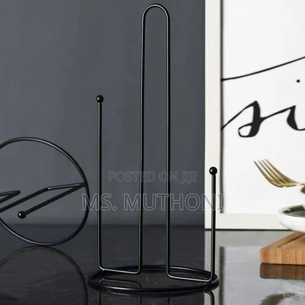 Light Luxury Metallic Paper Towel Holder*