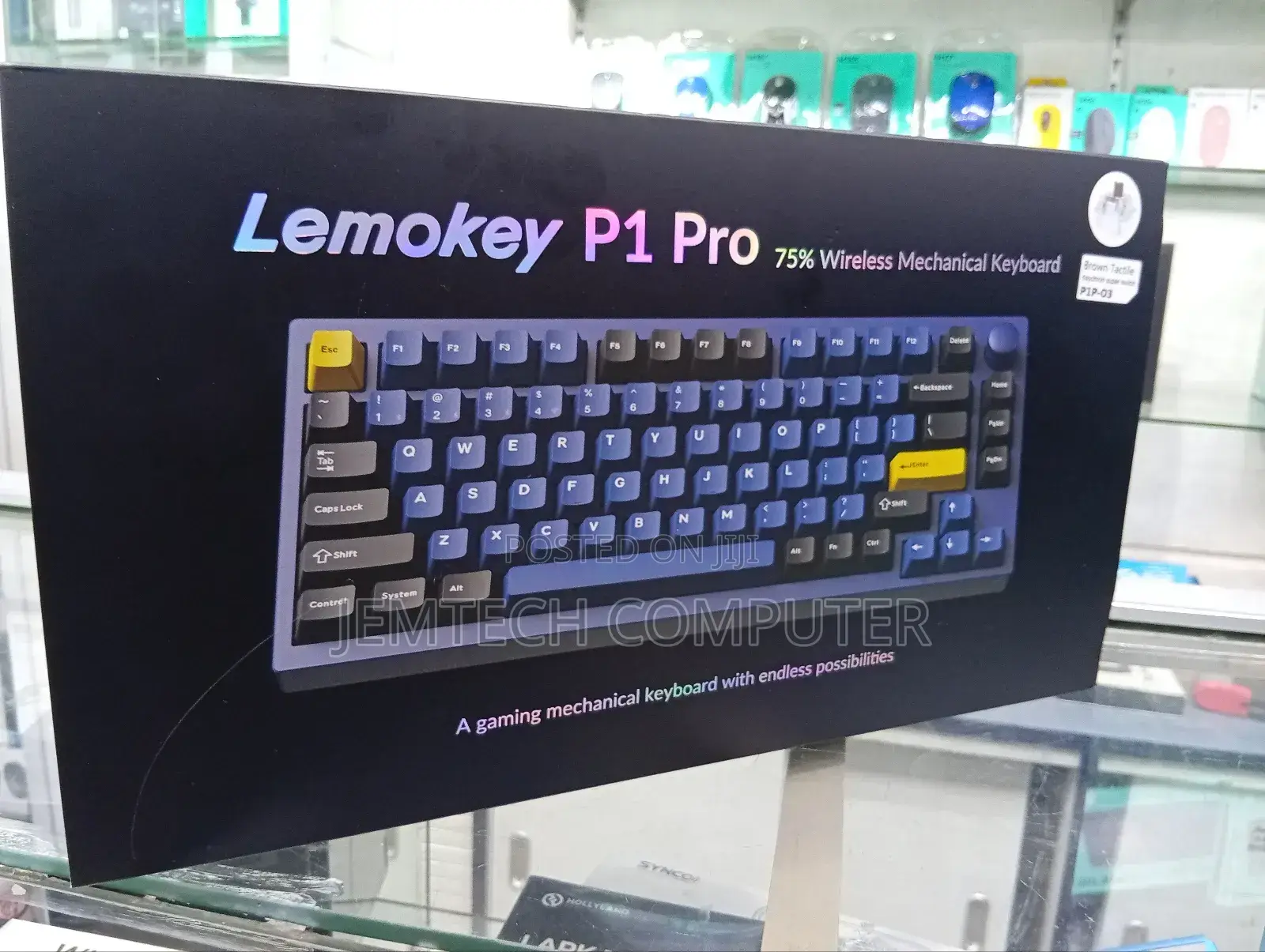 Keychron Lemokey P1 Pro Knob Wireless Mechanical Keyboard