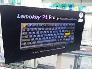 Keychron Lemokey P1 Pro Knob Wireless Mechanical Keyboard
