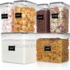 6pc Airtight Storage Containers