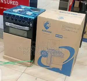 50×55 Euroken 3+1 Standing Cooker With Electric Oven Cooker