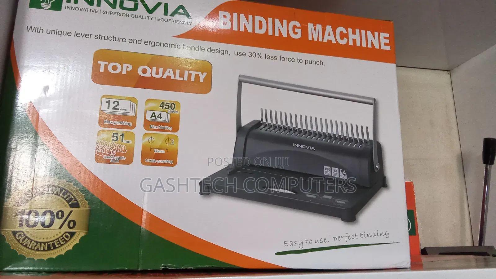 A4 Binding Machine Upto 450 Sheets Innovia