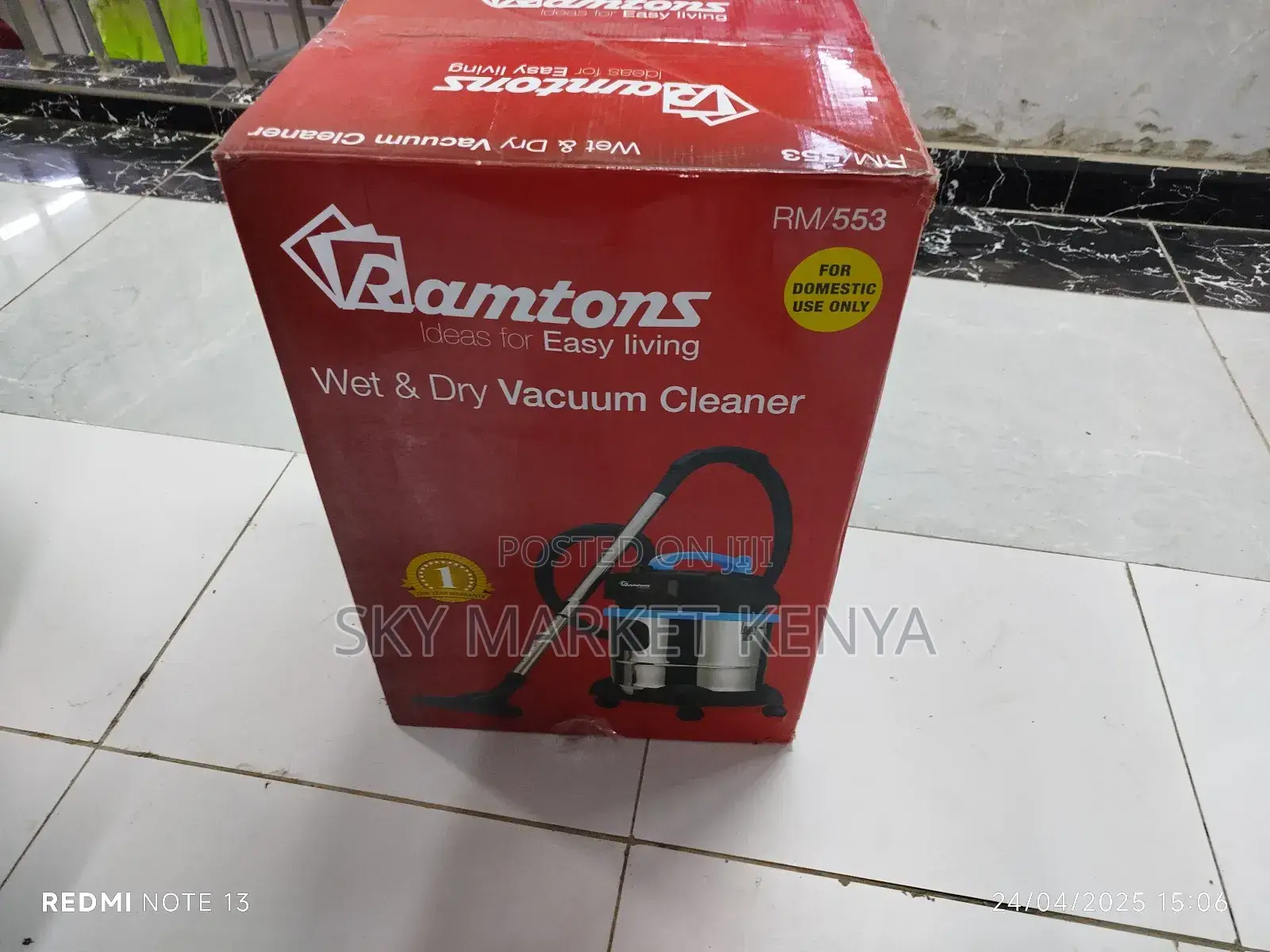 Ramtons Wet Dry Vacuum Cleaner