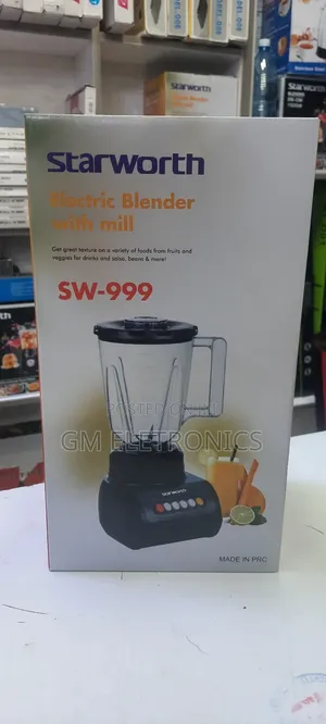 Starworth 2in 1 Blender 1.5l Capacity 500w.