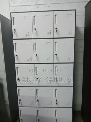 Staff Storage Lockers With 15 Compartments