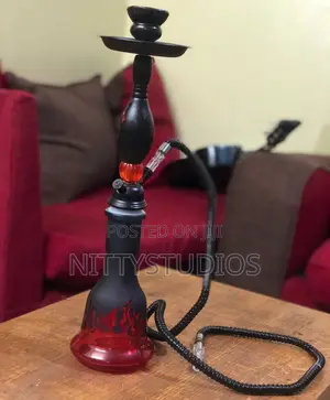 Arabian Hookah/Shisha Pot – Medium Size | Bold Flame Design