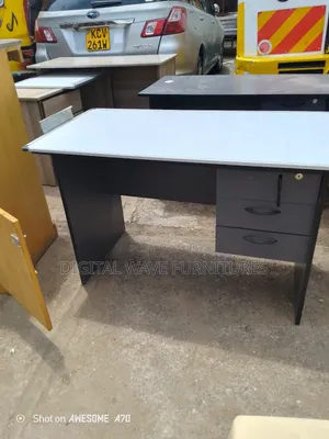 Mixed White/Grey Office Table