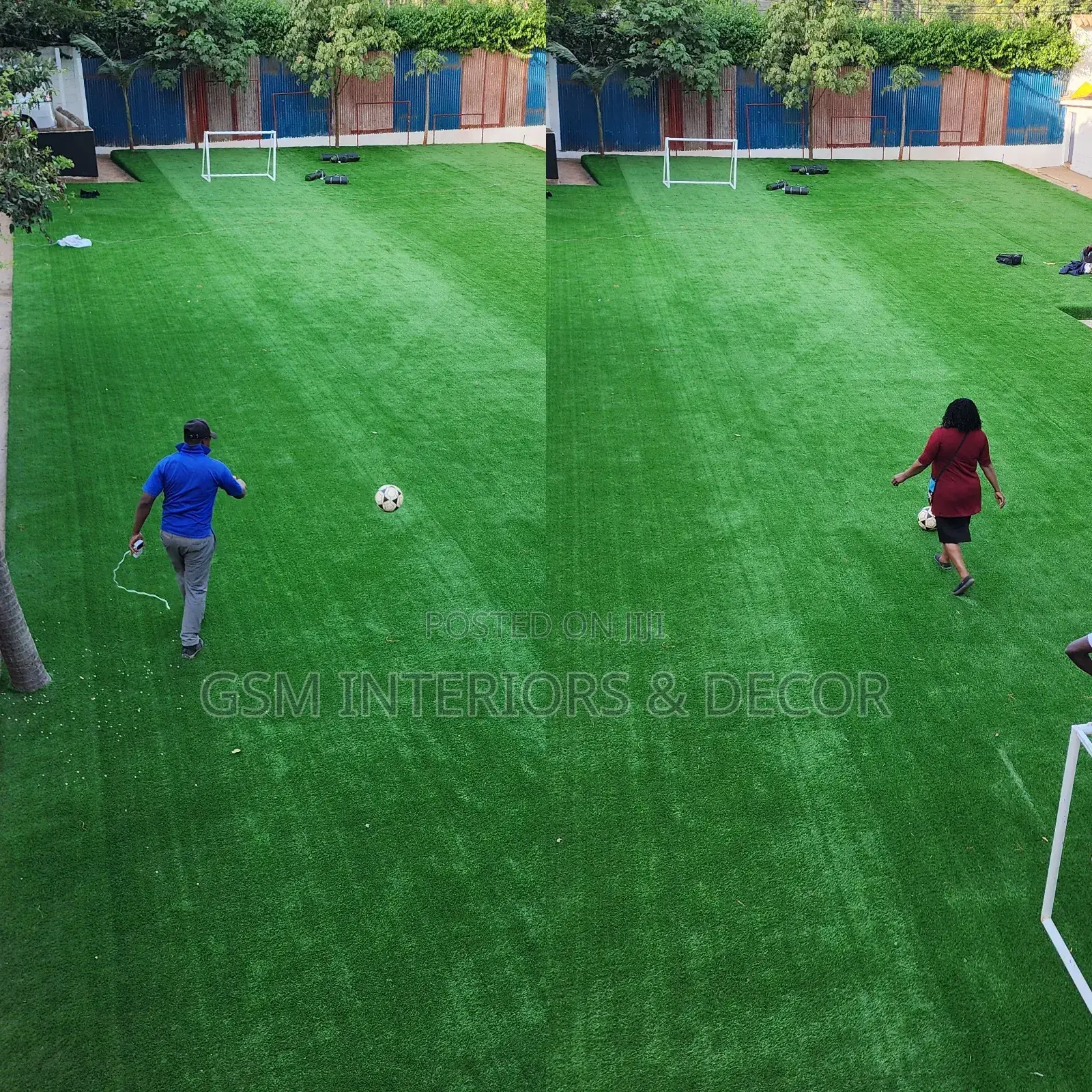Artificial Green Grass Carpets for Schopl Playfield