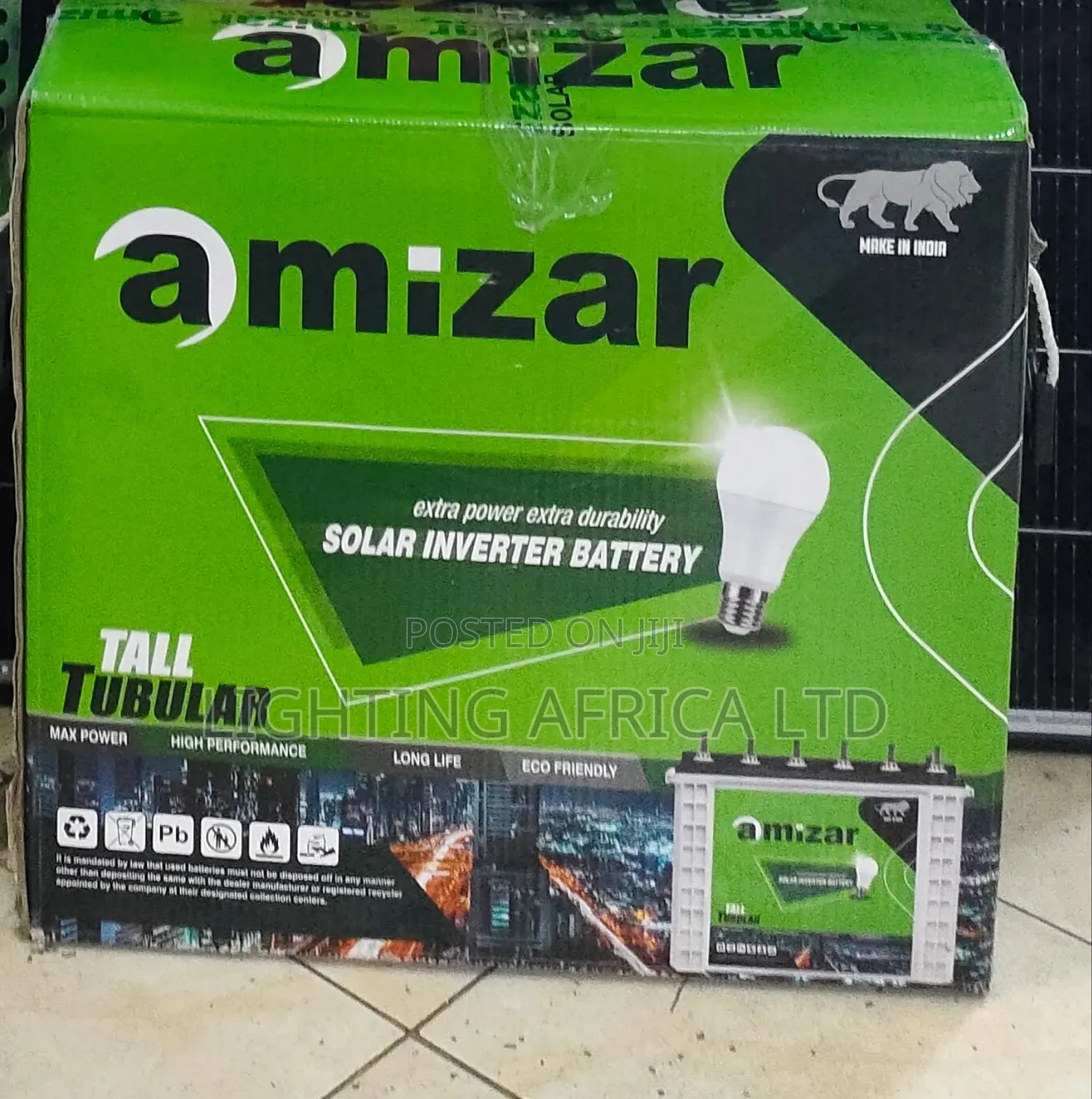 1kva Tubular Battery Off-Grid Solar Kit Complete