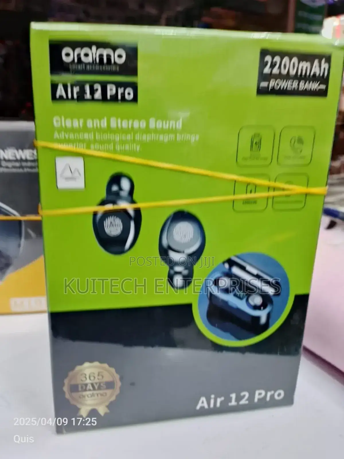 Oraimo Wireless Earphone/Air Pro 12 Earphone