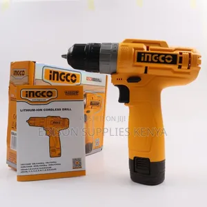 Cordless Drill Ingco 12v 20 N.M Wt 1.5ah Battery Lithium-ion