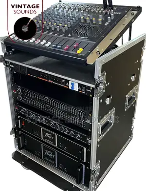 Rack 10u 8000watts Dj Church Pa System / Machines Set