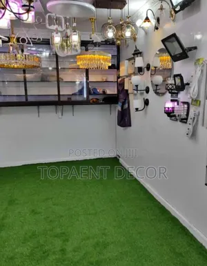 Lights Show Room Artificial Green Grass Washable Carpets