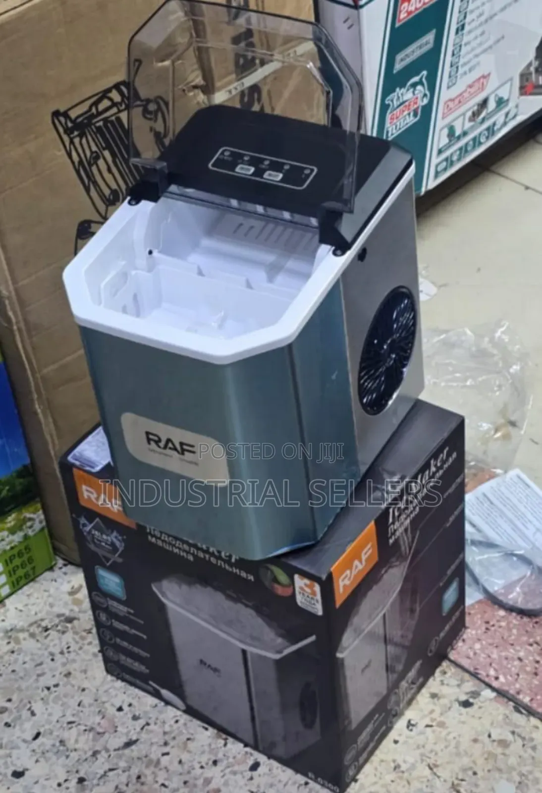 Durable Raf Ice Cube Maker Machine 12kg