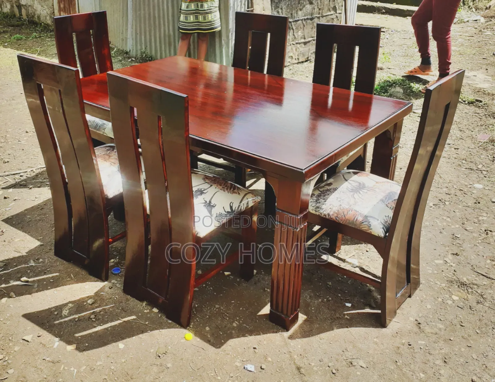 Dining Table, Sharp Polished Dining Table