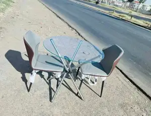 Glass Coffee Table With Chairs