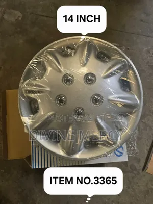 Size 14 15 Wheel Cover Silver Colour