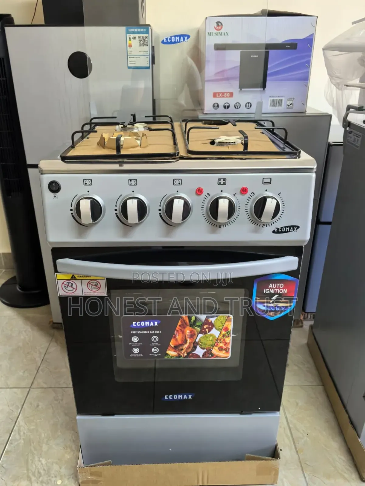 50*55 Ecomax Full Gas Standing Cooker