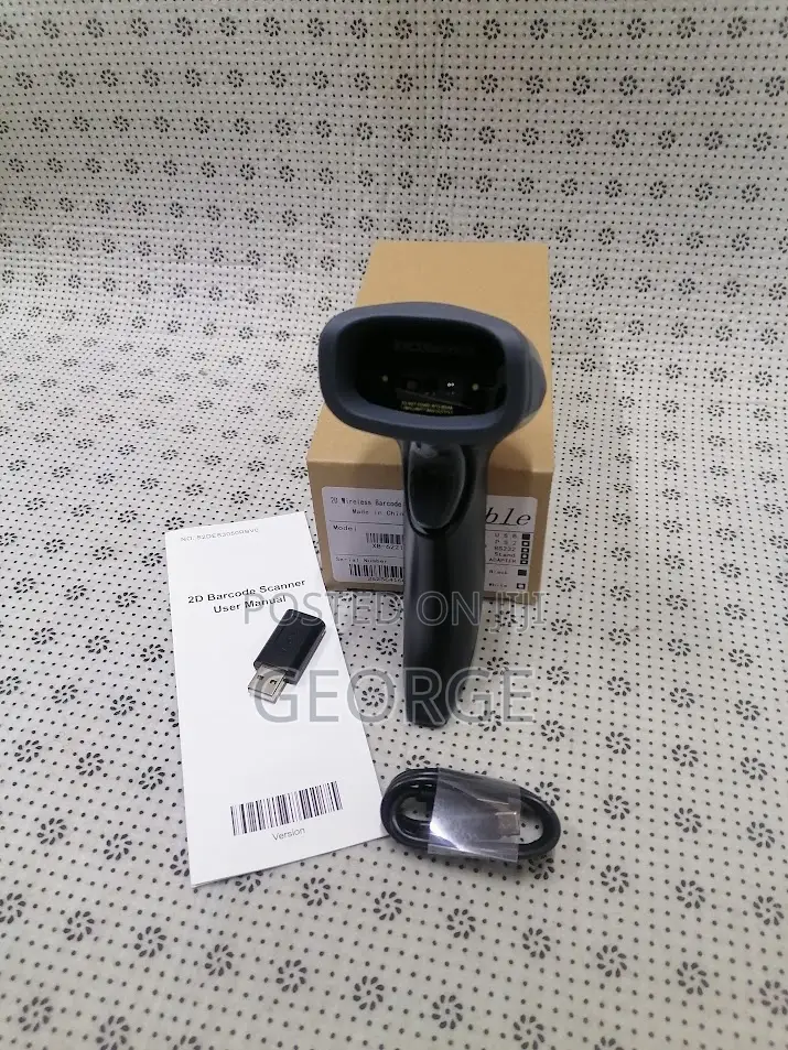 2d Syble Laser Wireless Barcode Scanner, Xb 6221rb