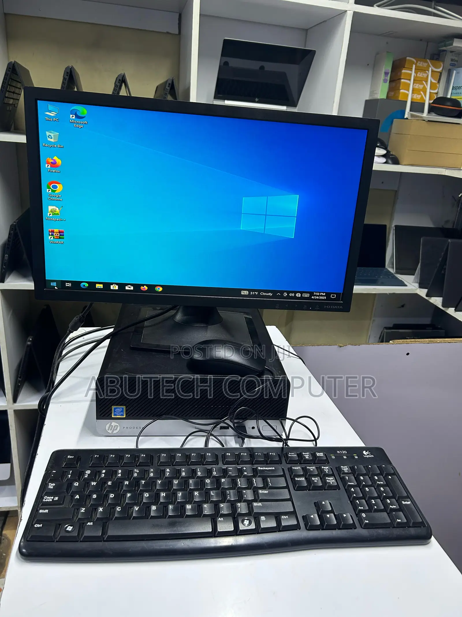 Desktop Computer HP ProDesk 400 G5 8GB Intel Core I5 HDD 1T