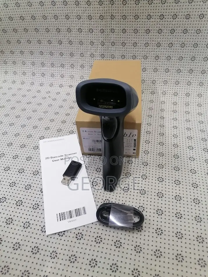 Quality Wireless Handheld Usb 2d Qr Laser Barcode Scanner
