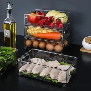Acrylic Refrigerator/ Pantry Storage Organizer*