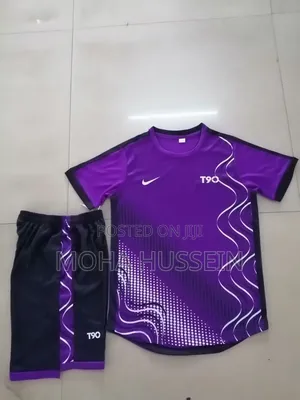 Purple T90 Nike Socccer Jerseys