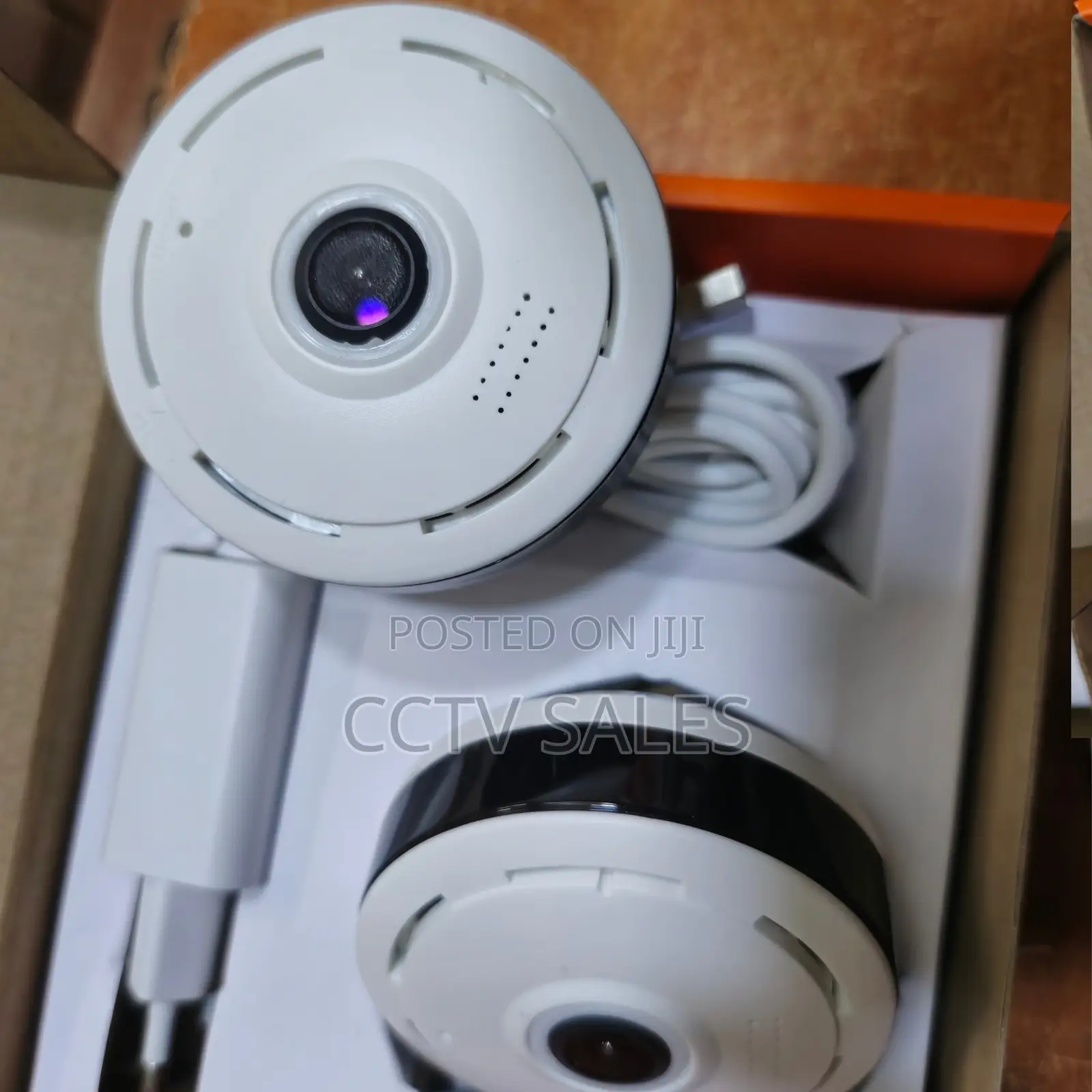 Fisheye Home Wi-Fi Camera 3mp *Push Notifications