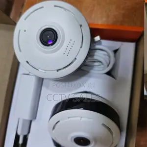 Fisheye Home Wi-Fi Camera 3mp *Push Notifications