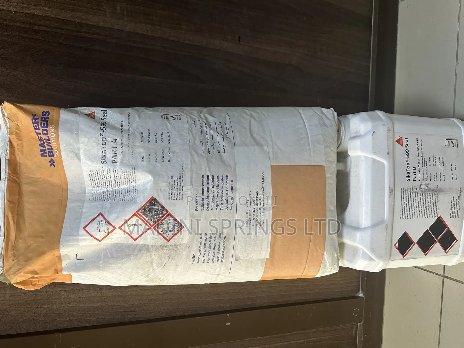 Masterseal 599(Elastomeric,Cement-Based Waterproof Coating)