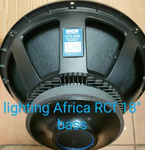 Rcf 18" Powerful 2000w Naked Bass Speaker
