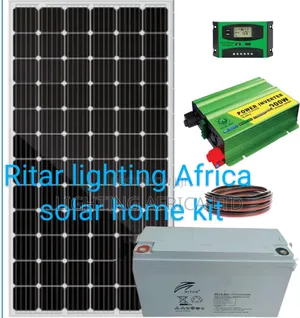 500w Home Solar Kit Complete With 200ah Ritar Heavy Duty
