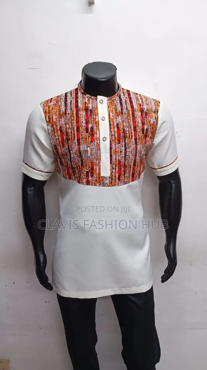 Short Sleeve African Shirt