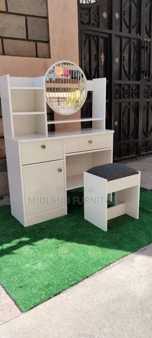 Dressing Table Vanity With Stool