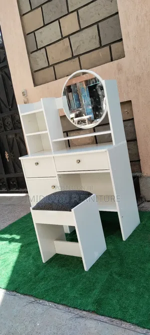 Dressing Table Vanity With Stool